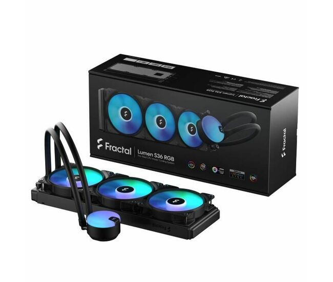 Refrigerador portable fractal lumen s36 v2 rgb