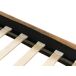 Beliani Cama Pele sintética FITOU 150x214 Beliani Cama Pele sintética FITOU 150x214 Castanho