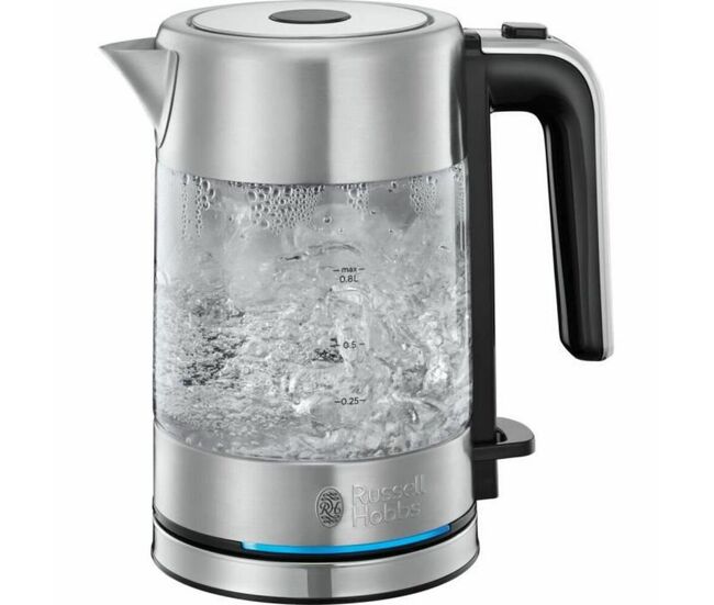 Bouilloire russell hobbs 24191-70 800 ml acier inox 2200 w 800 ml