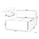 Beliani Cama continental com arrumação Poliéster ARISTOCRAT 178x220 Beliani Cama continental com arrumação Poliéster ARISTOCRAT 178x220 Bege