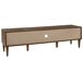 Beliani Mesa de TV KAYAN Beliani Mesa de TV KAYAN Castanho