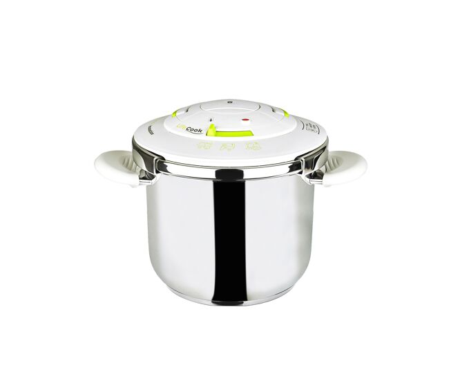 Panela de pressão 22 cm 6,5 l lifecook acier inox