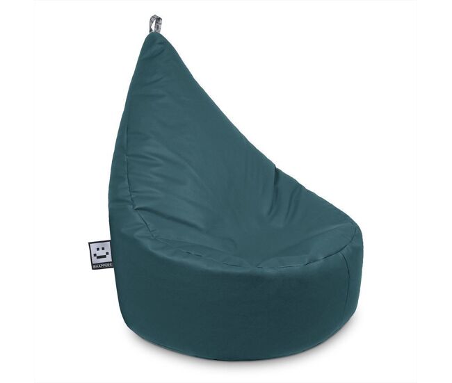 Poltrona puff em couro sintético para interior glaciar happers infantil happers
