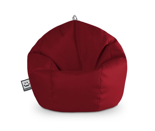 Puff bola couro sintético interior único happers