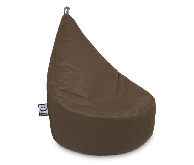 Poltrona puff poltrona couro castanho interior infantil happers