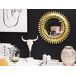 Beliani Espejo decorativo VOREY Beliani Espejo decorativo VOREY Dourado