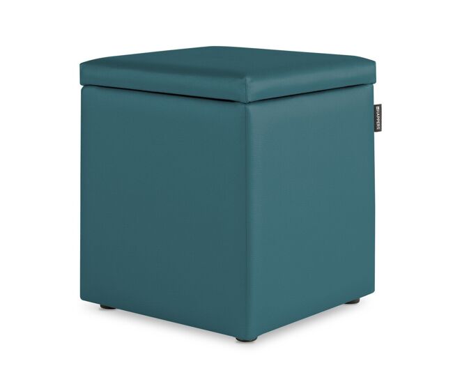 Puff cubo arcón polipiel glaciar 1 unidade happers