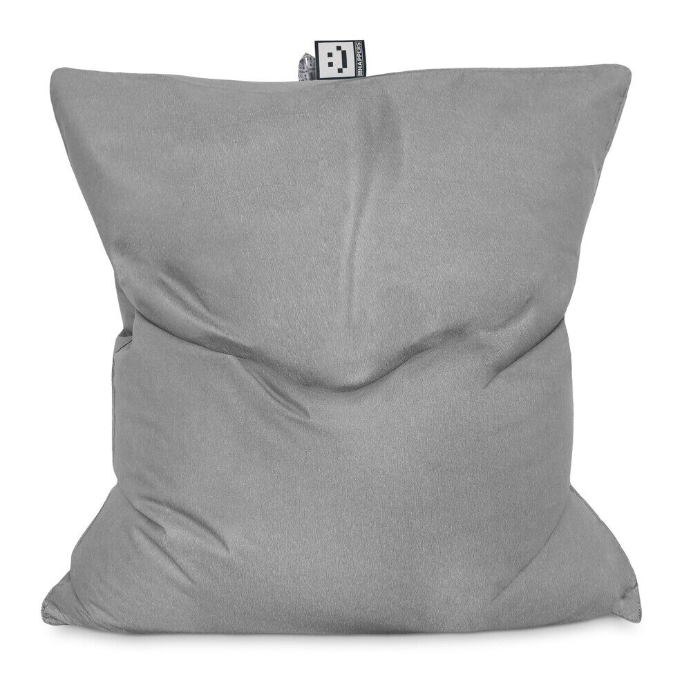 Big puff naylim mate para exterior ou interior gris claro único happers