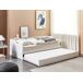 Beliani Cama nido Madera de pino EDERN 105x204 Beliani Cama nido Madera de pino EDERN 105x204 Branco