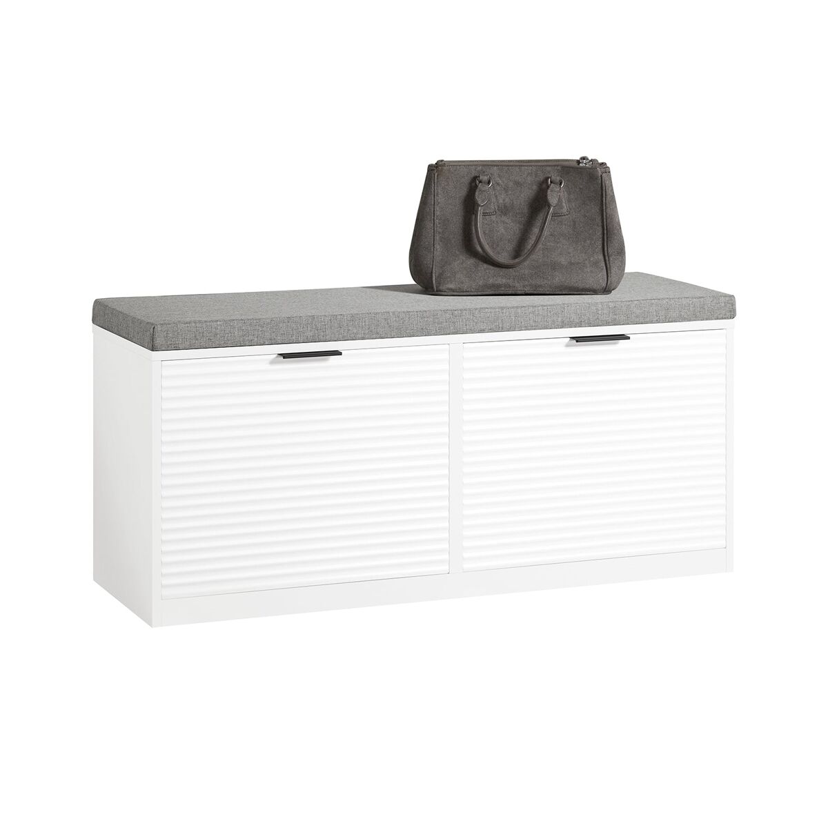 Banco para sapatos com 2 abas SoBuy FSR147-W