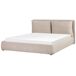 Beliani Cama baú Veludo BAJONNA 204x235 Beliani Cama baú Veludo BAJONNA 204x235 Bege