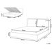 Beliani Cama baú Veludo BAJONNA 204x235 Beliani Cama baú Veludo BAJONNA 204x235 Bege