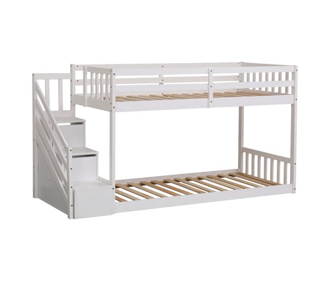 Litera infantil 190x90cm blanca celestine