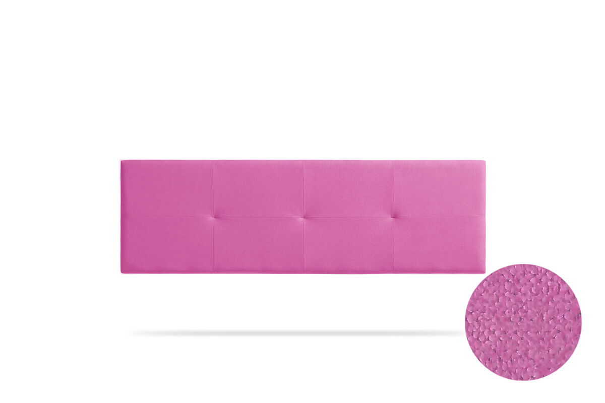 Cabeceira estofada altea aqualine 190x50x5 cm - fúcsia - moonia