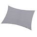 Vela de Sombra Retangular HDPE Outsunny Vela de Sombra Retangular HDPE Outsunny Cinza