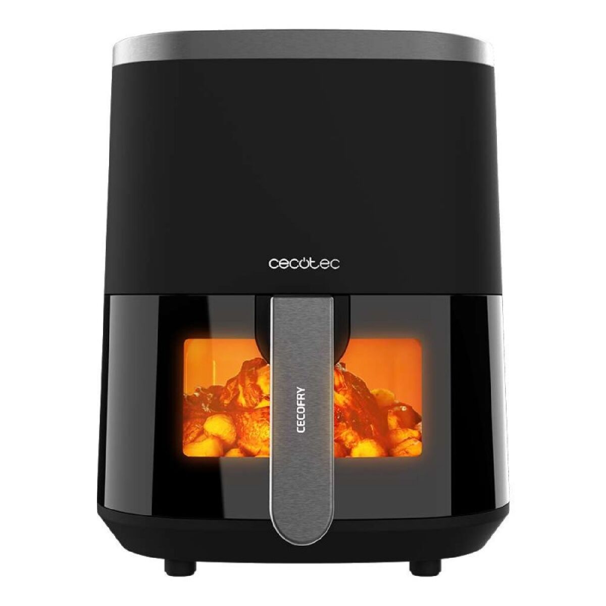 Cecotec fritadeira dietética digital de 1400 w, 4 l de capacidade e janela de visualização para controlar as suas elaborações.