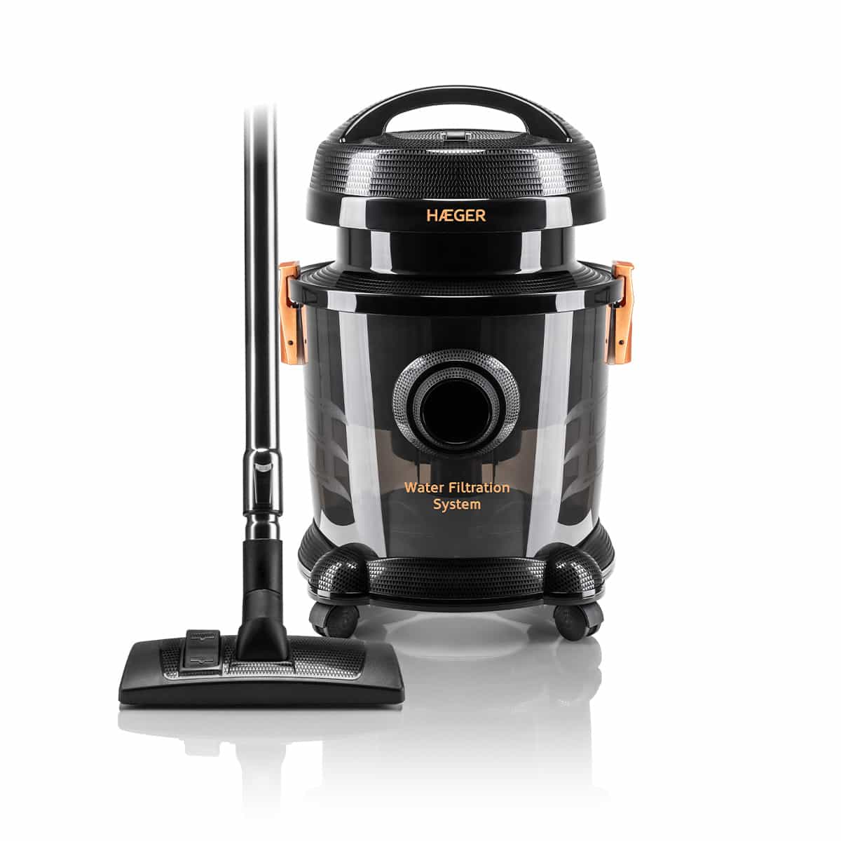 Aspirateur com filtro de água haeger aquaclean 1200