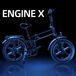 Bicicleta elétrica ENGWE ENGINE X | Potência 250W | Autonomia 60KM Bicicleta elétrica ENGWE ENGINE X | Potência 250W | Autonomia 60KM Vermelho