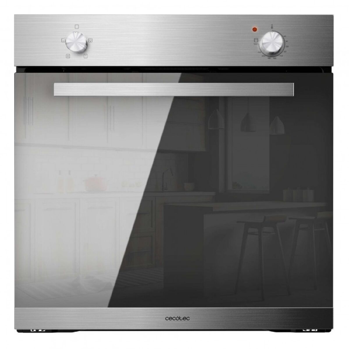 Cecotec Forno de encastrar Bolero Hexa C126000 Mirror A 77 l de capacidade, 4 funções, 2800 W.