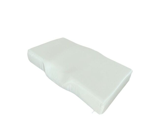 Capa de almofada anti-rugas ergo de seda - seda de amora de 22 mm, branca