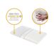 Almofada Infantil Respirável de Tecido de Bambu Almofada Infantil Respirável de Tecido de Bambu Branco