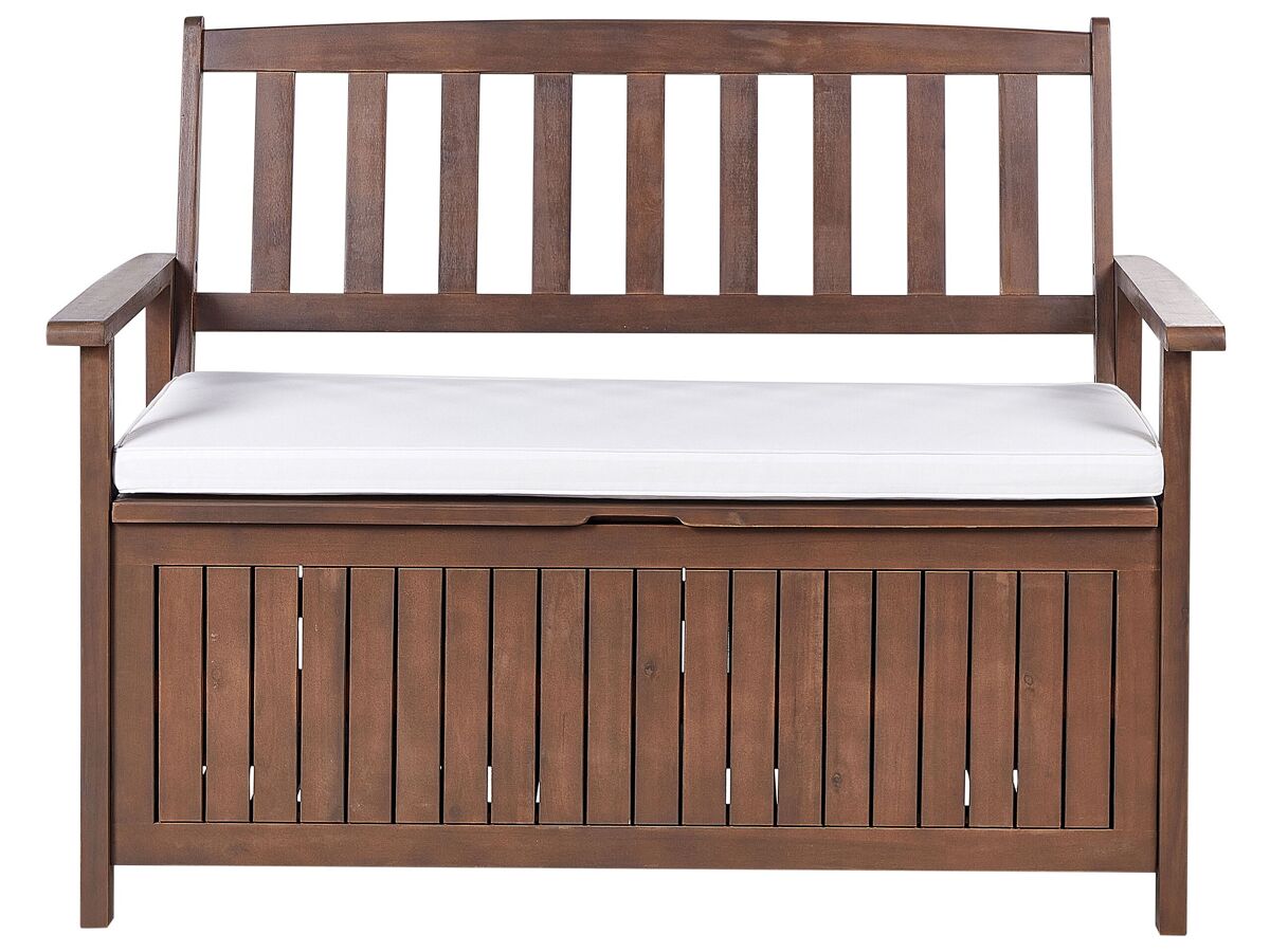 Beliani Banco Madera de acacia SOVANA 120x60