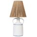 Beliani Lámpara de mesa LARISSOS Beliani Lámpara de mesa LARISSOS Branco