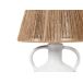 Beliani Lámpara de mesa LARISSOS Beliani Lámpara de mesa LARISSOS Branco