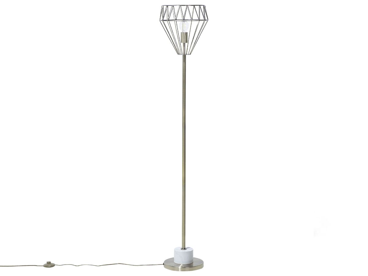 Beliani Lámpara de pie MOONI