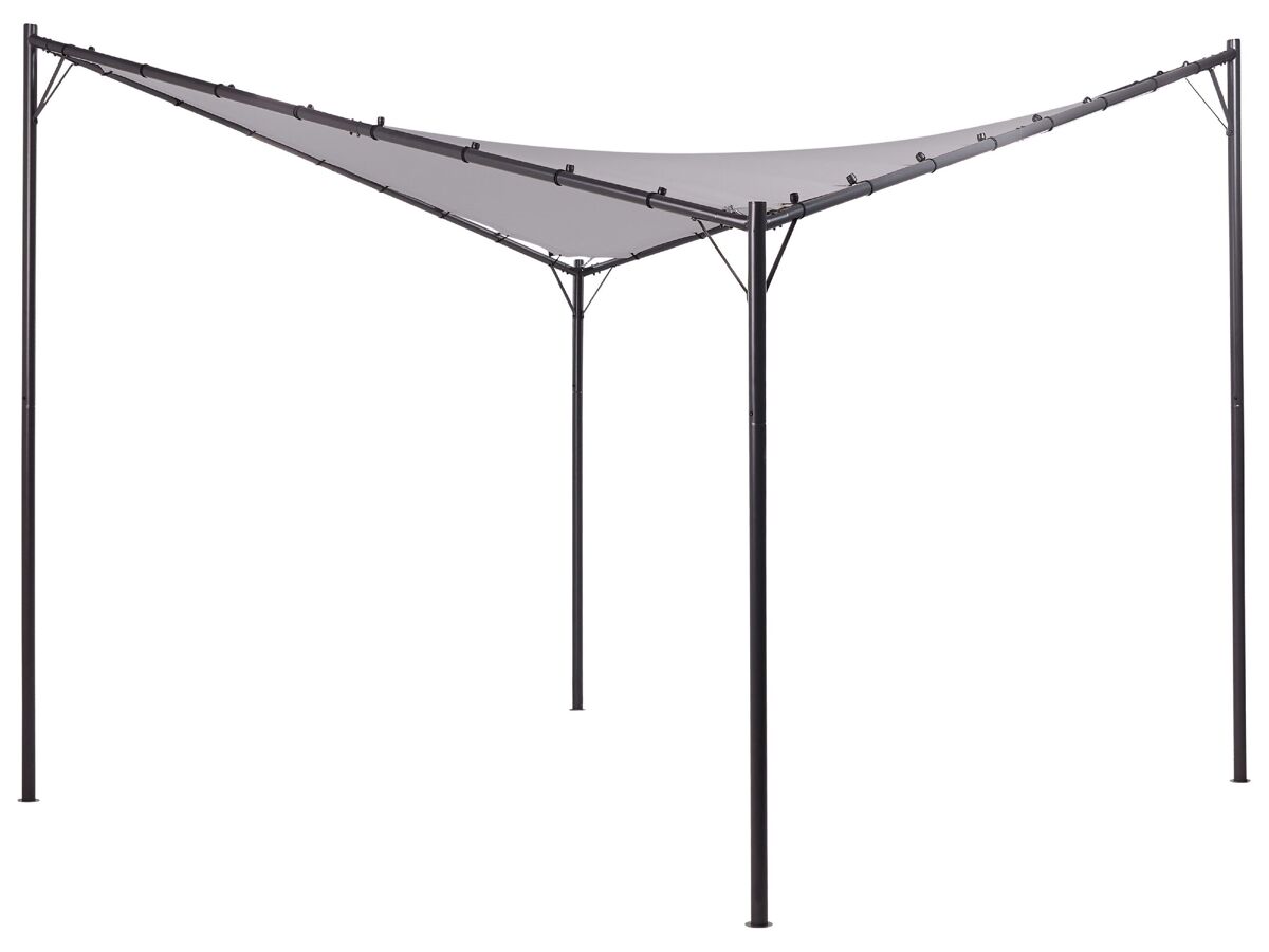 Beliani Pérgola de jardim AVENTINE 300x300 Cinza