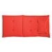 Beliani Almofada de assento para exterior TOSCANA Beliani Almofada de assento para exterior TOSCANA Vermelho