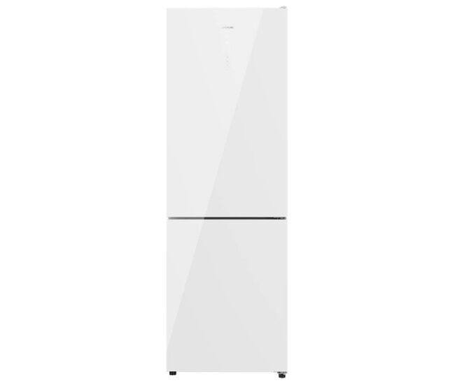 Cecotec frigorífico combi white glass com capacidade de 322 l, 185 cm de altura e 60 cm de largura, motor inverter plus