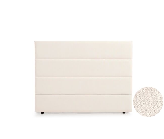 Cabeceira estofada genova aqualine 145x120x8 cm - moonia