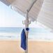 Aktive Guarda-sol de praia anti-vento com parede e mesa Aktive Guarda-sol de praia anti-vento com parede e mesa Azul
