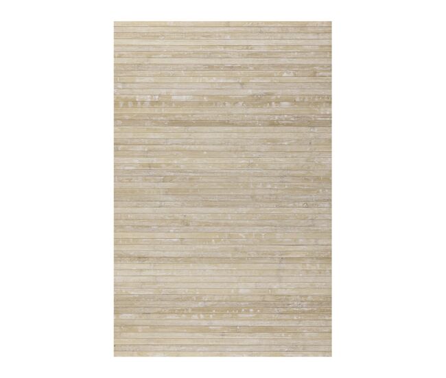 Tapete de bambu natural antiderrapante interior e exterior bege 160 x 240 cm
