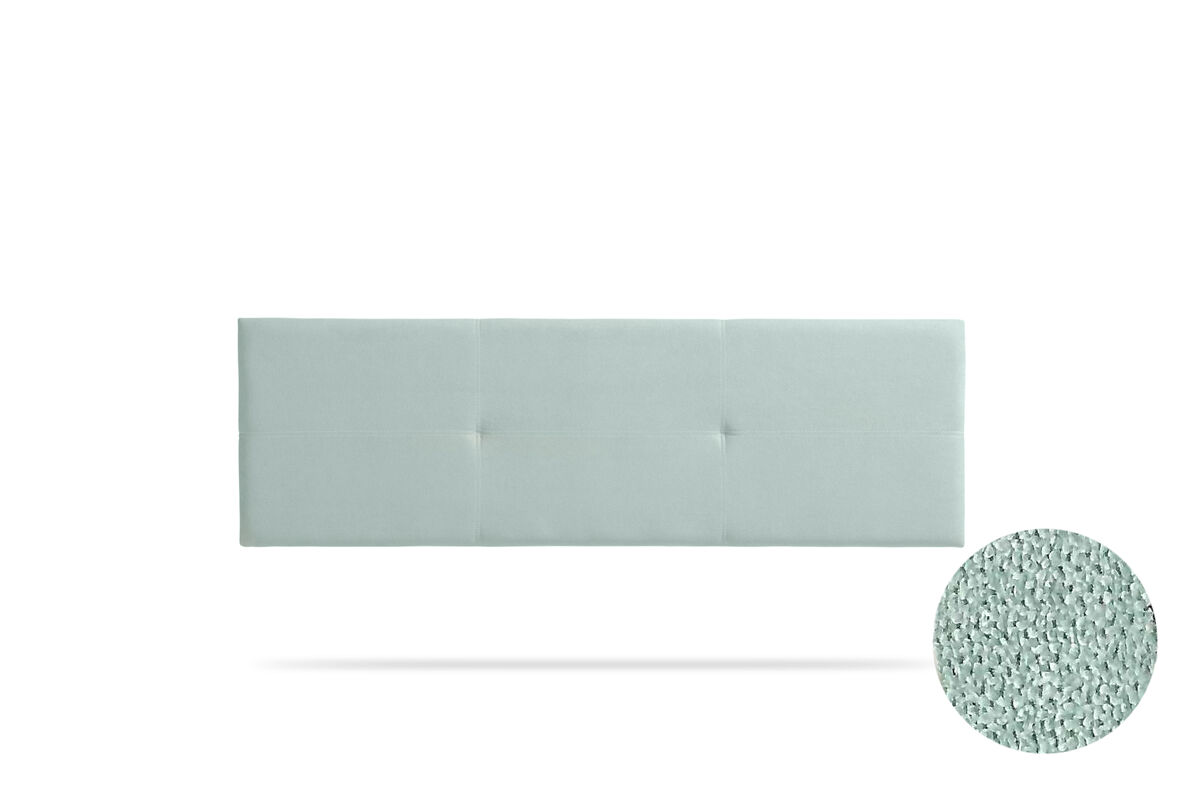 Cabeceira estofada alma aqualine 100x50x5 cm - moonia