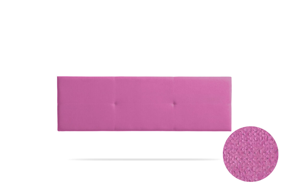 Cabeceira estofada alma aqualine 130x50x5 cm - moonia