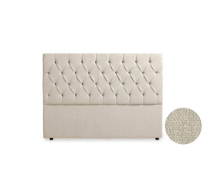 Cabeceira estofada capri aqualine 90x120x12 cm - moonia