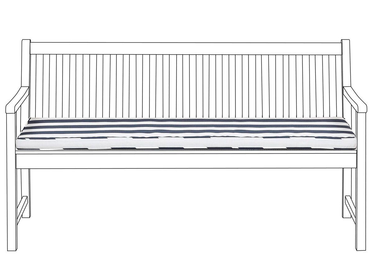 Beliani Almofada de assento para exterior VIVARA 152x54