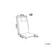 Beliani Cojín de asiento JAVA/AMANTEA 50x45 Beliani Cojín de asiento JAVA/AMANTEA 50x45 Branco/ Bege