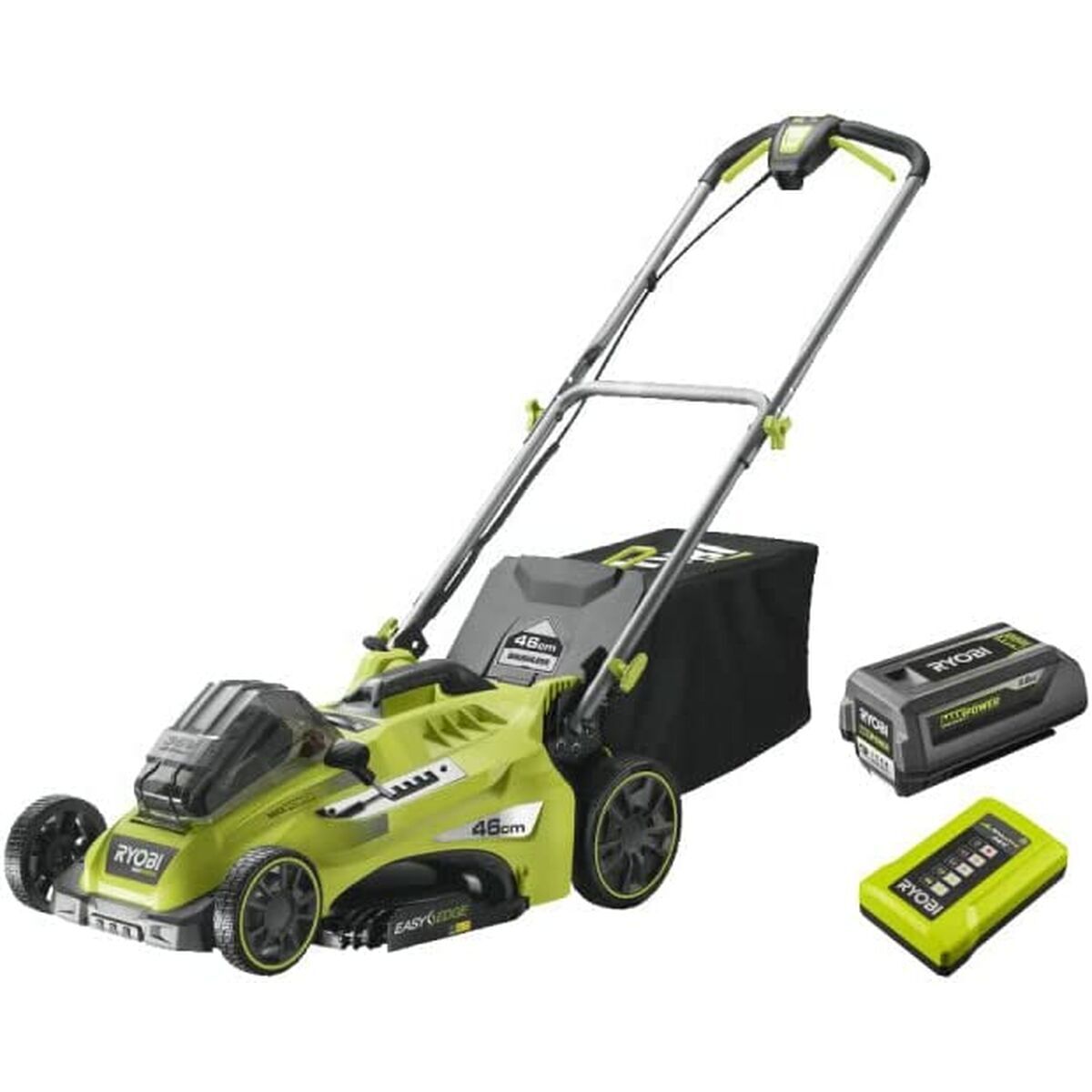 Corta-relva a bateria ryobi  power assist 36 v 5 ah ø 46 cm