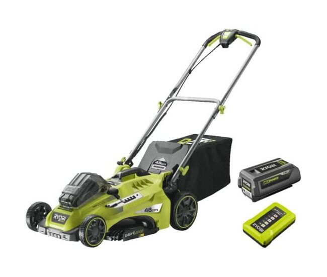 Corta-relva a bateria ryobi power assist 36 v 5 ah ø 46 cm