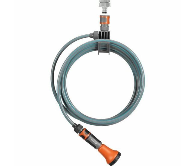Conjunto de mangueira com acessórios gardena 18411-20 plástico 7,5 m