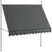 Toldo Manual Retrátil alumínio, metal, tecido de poliéster Toldo Manual Retrátil alumínio, metal, tecido de poliéster Cinza
