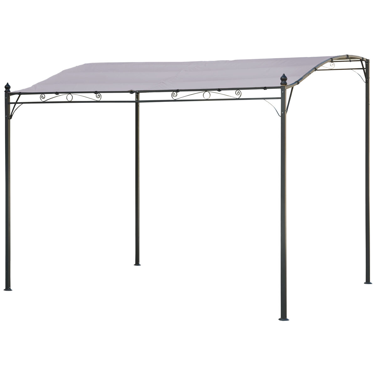 Pérgula montada na parede 3 × 2,5m NICE 250x300