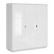 Armário de 3 portas Sven 180 Armário de 3 portas Sven 180 Branco