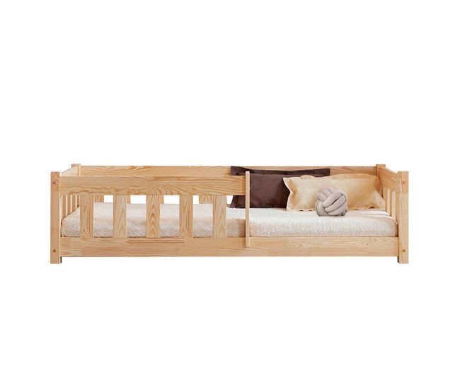 Cama 90x190 base de ripas incluída elise bois