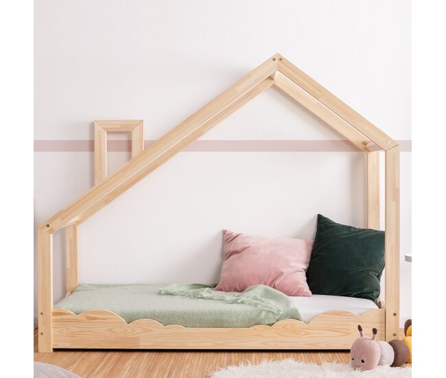 Cama cabana 70x140 base de ripas incluída carla bois