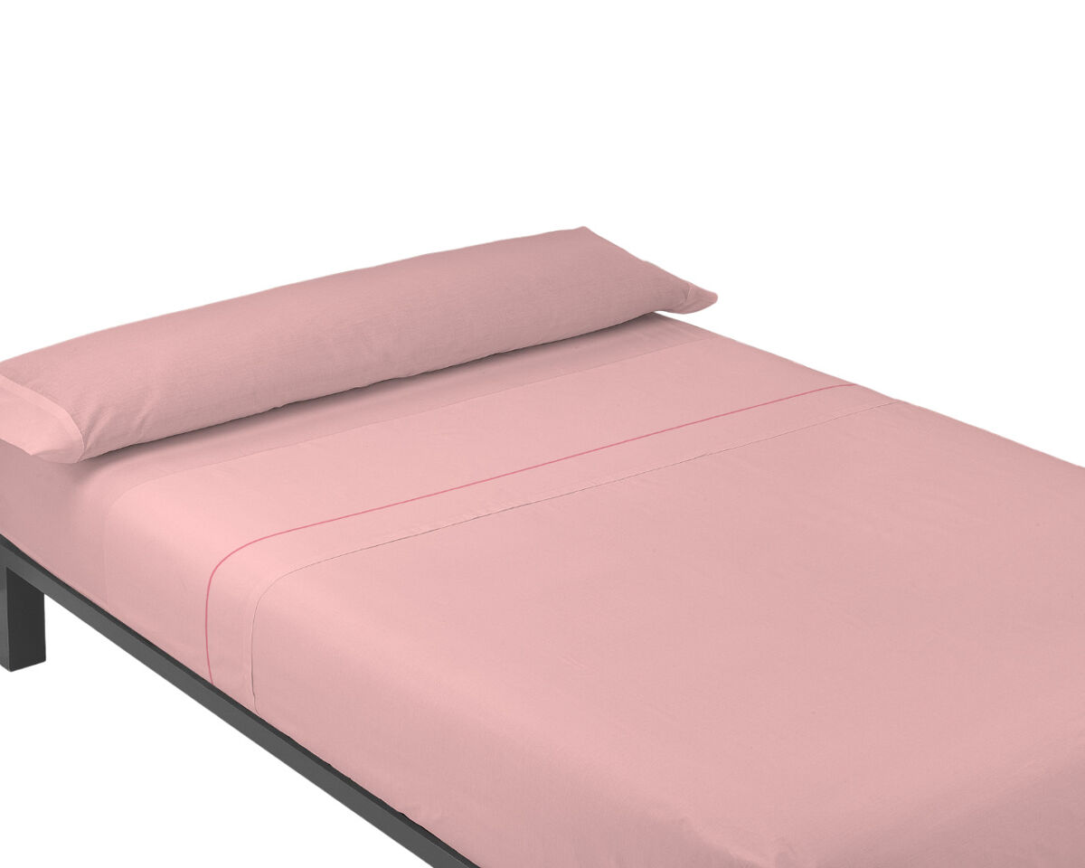 A folha lisa de três partes ajustou rosa da cama de 180cm donegal collections