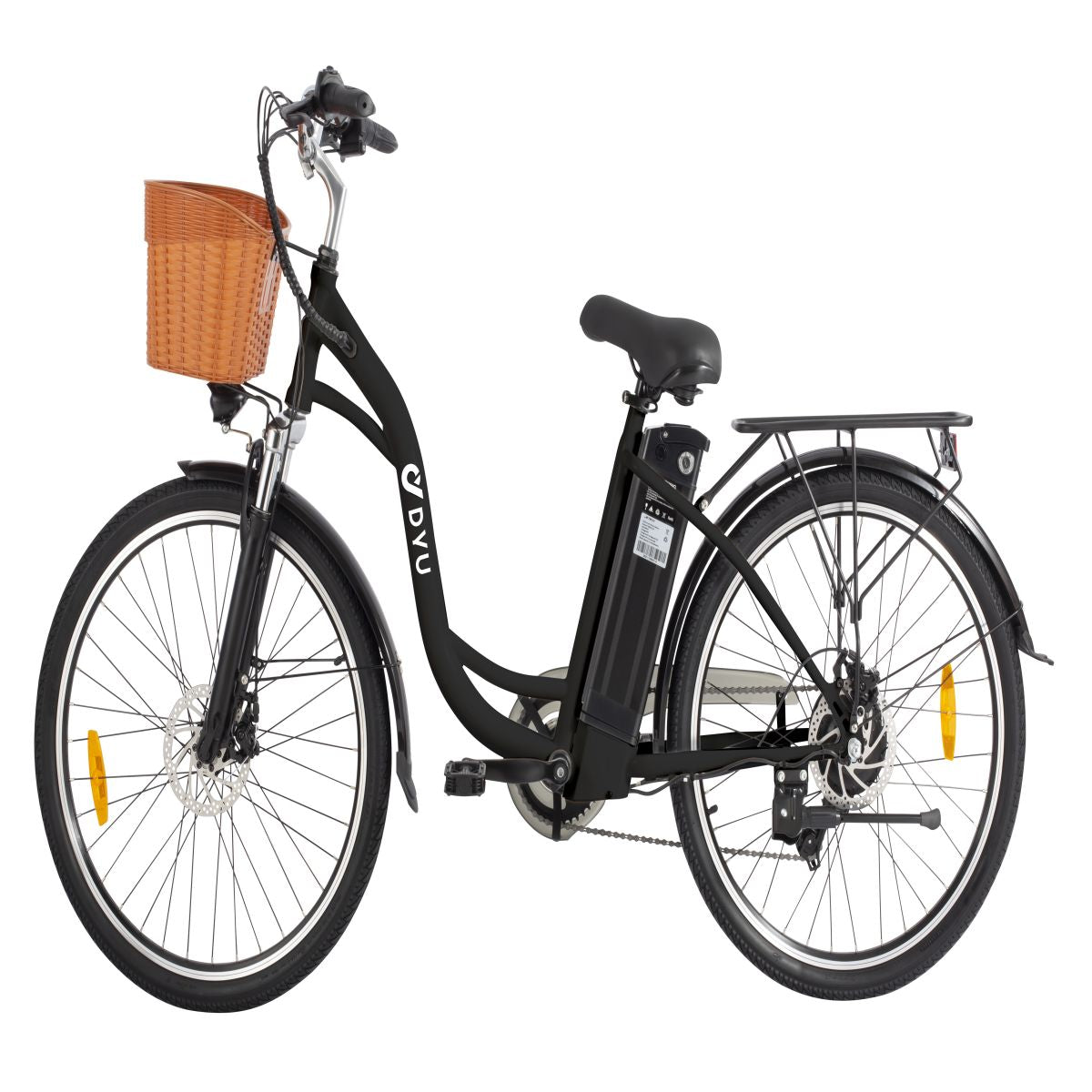Bicicleta électrique dyu c6 26inch 25km/h - potência 350w, bateria 36v12.5ah, autonomia 40km